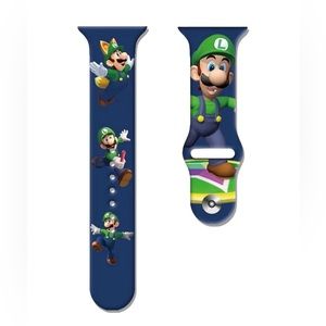 Pokemon Mario Apple Watch Band 38/ 40/ 41/ 42  mm Series SE 9 7 6 5 4 3 Strap
